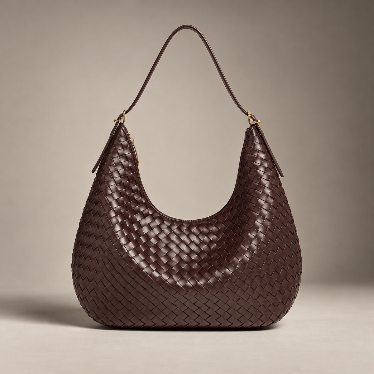 Sac tressé Tressia OGAMERI bordeaux